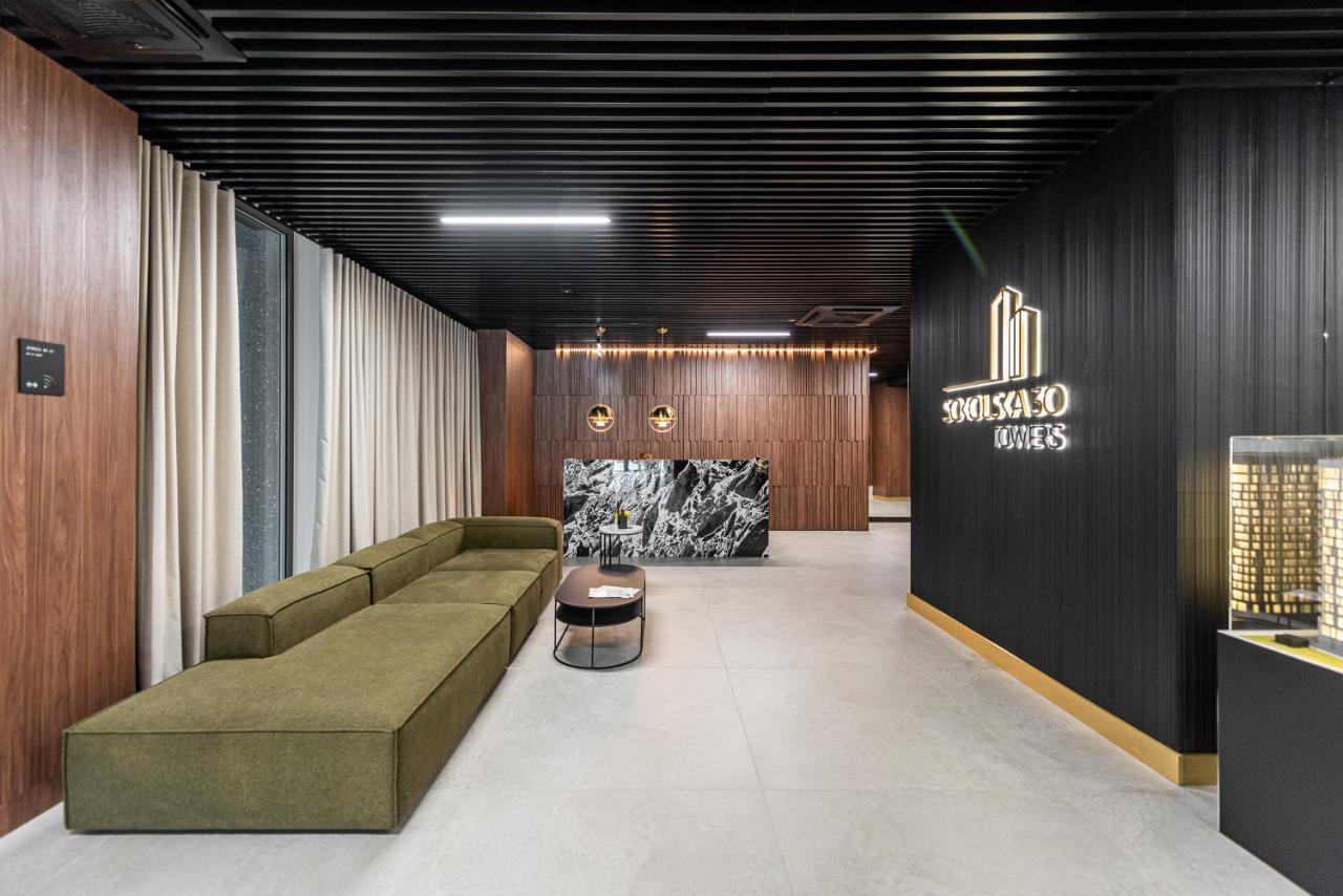Apartamenty Tespis - Sokolska 30 Towers Katovice Exteriér fotografie