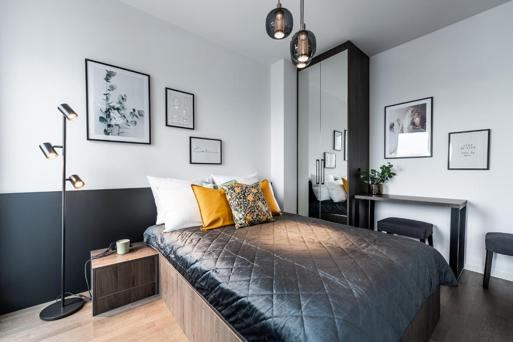 Apartamenty Tespis - Sokolska 30 Towers Katovice Pokoj fotografie