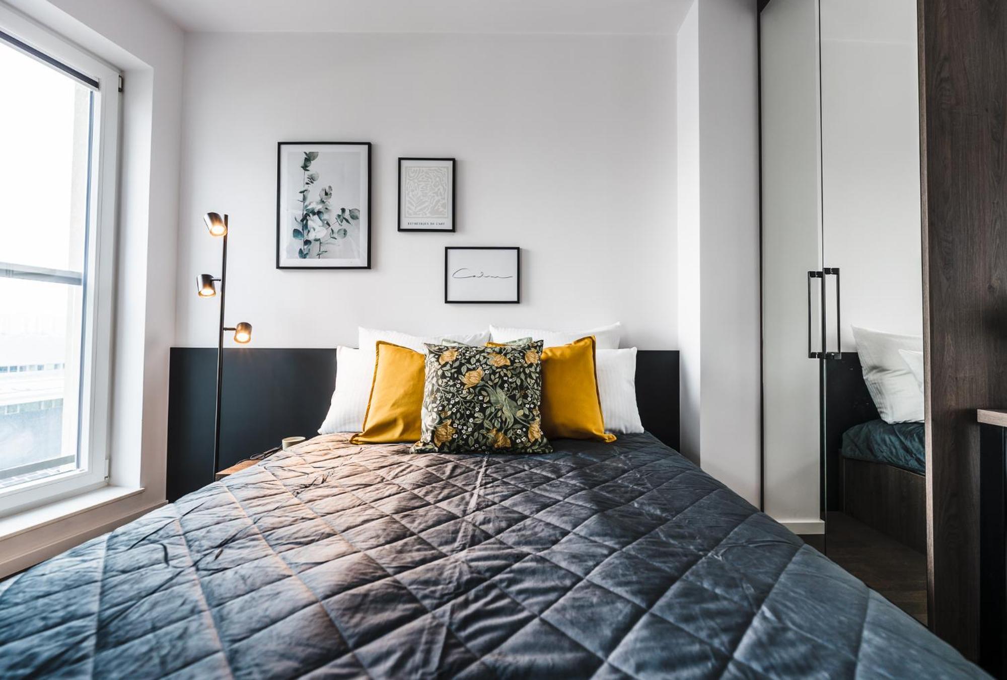 Apartamenty Tespis - Sokolska 30 Towers Katovice Pokoj fotografie